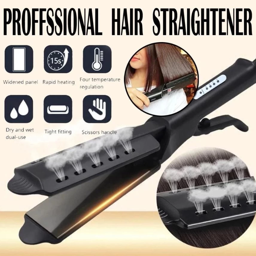 VIGOR V-908 Fast Hair Straightener Professional Hair Iron, Heavy Duty